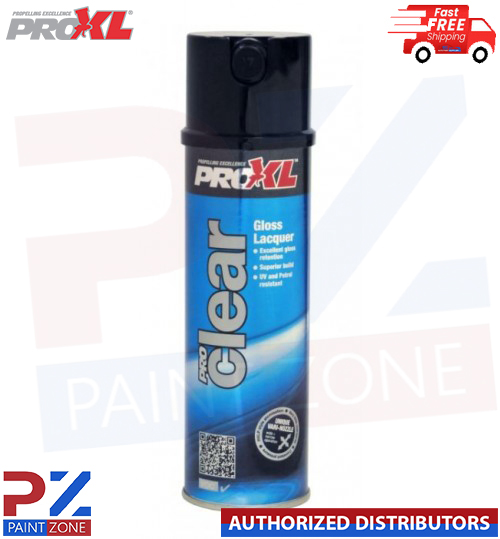 PROXL Pro Clear Lacquer Aerosol 500ml – High Gloss Protective Spray