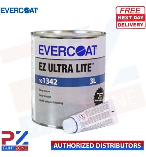 1x EVERCOAT RAGE ULTRA 101341 RAGE ULTRA BODY FILLER WITH BPO HARDENER 3L