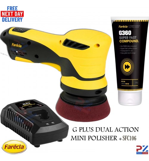 Farecla GPT225 Mini Dual Action Polisher – G Plus Series Detailing Machine