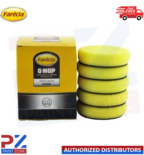 GMC-312 G MOP FARECLA YELLOW COMPOUNDING FOAM 3 INCH PACK OF 5