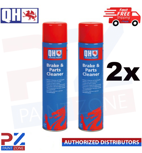2x Genuine QH Brake Clutch & Parts Cleaner Dirt Grease & Dust Remover - 600ml
