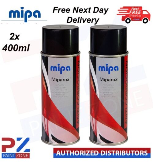 2x MIPA MIPAROX 400ml Aerosol ANTI RUST SPRAY - WITH FREE NEXT DAY DELIVERY