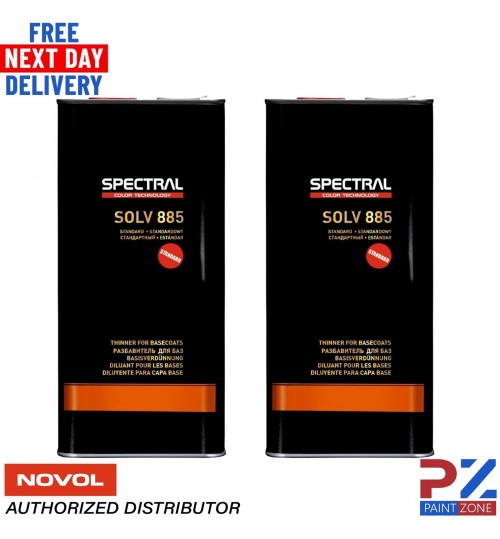2 x Novol SPECTRAL SOLV 855 STANDARD 5L Acrylic Thinner